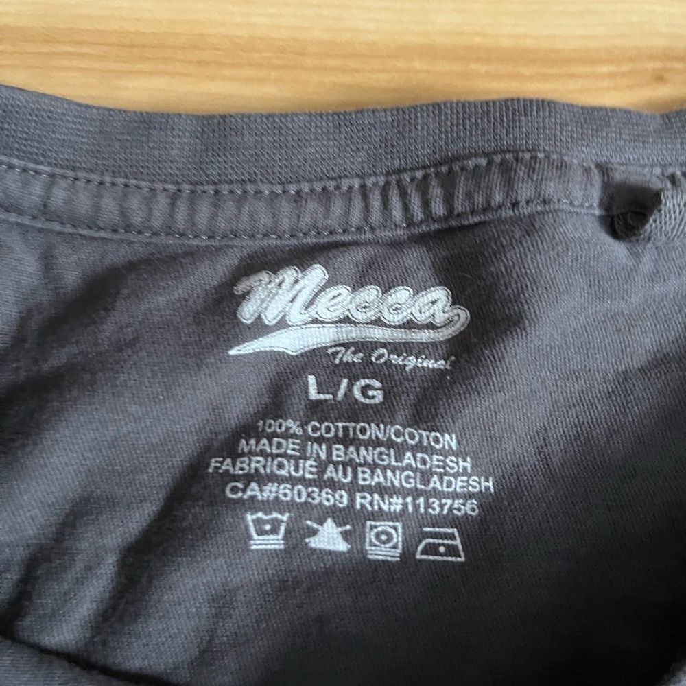 Mecca Charcoal New York Graphic Tee